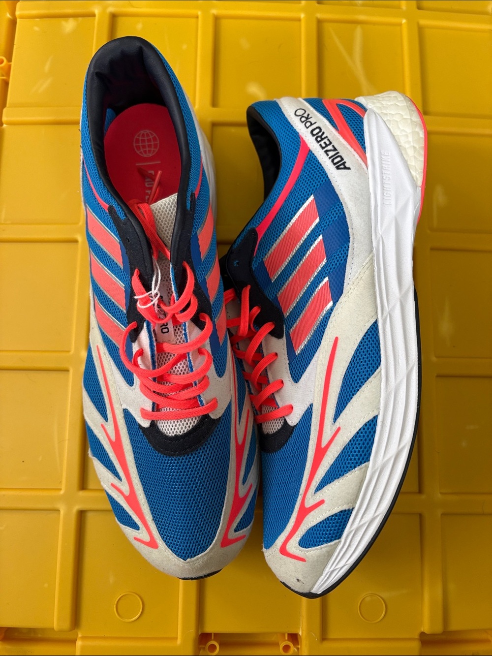 adidas Lightweight Running Shoes in Blue & Pink